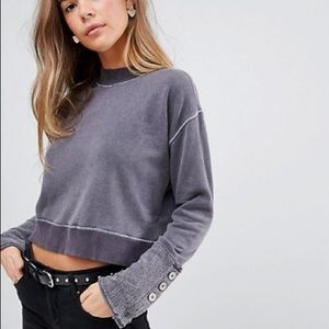 Free People Look Ahead Sweatshirt